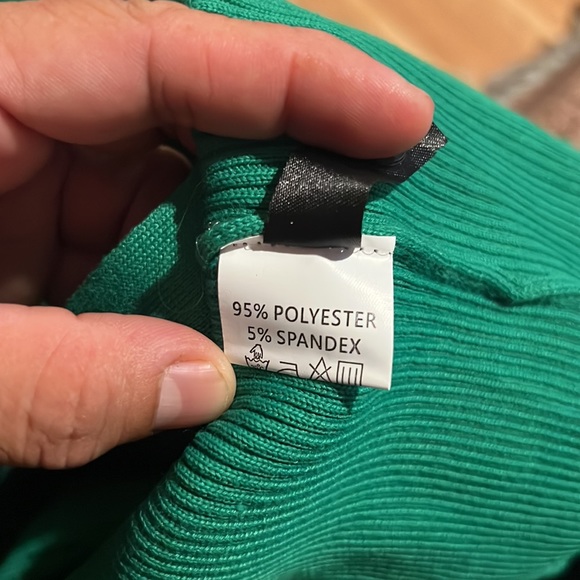 Shell Sleeve Ribbed Buttons Down Maxi Dress - Picture 8 of 8